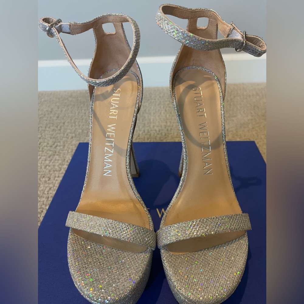 Stuart Weitzman Nudistcurve Platforms - Size 36.5 - image 1
